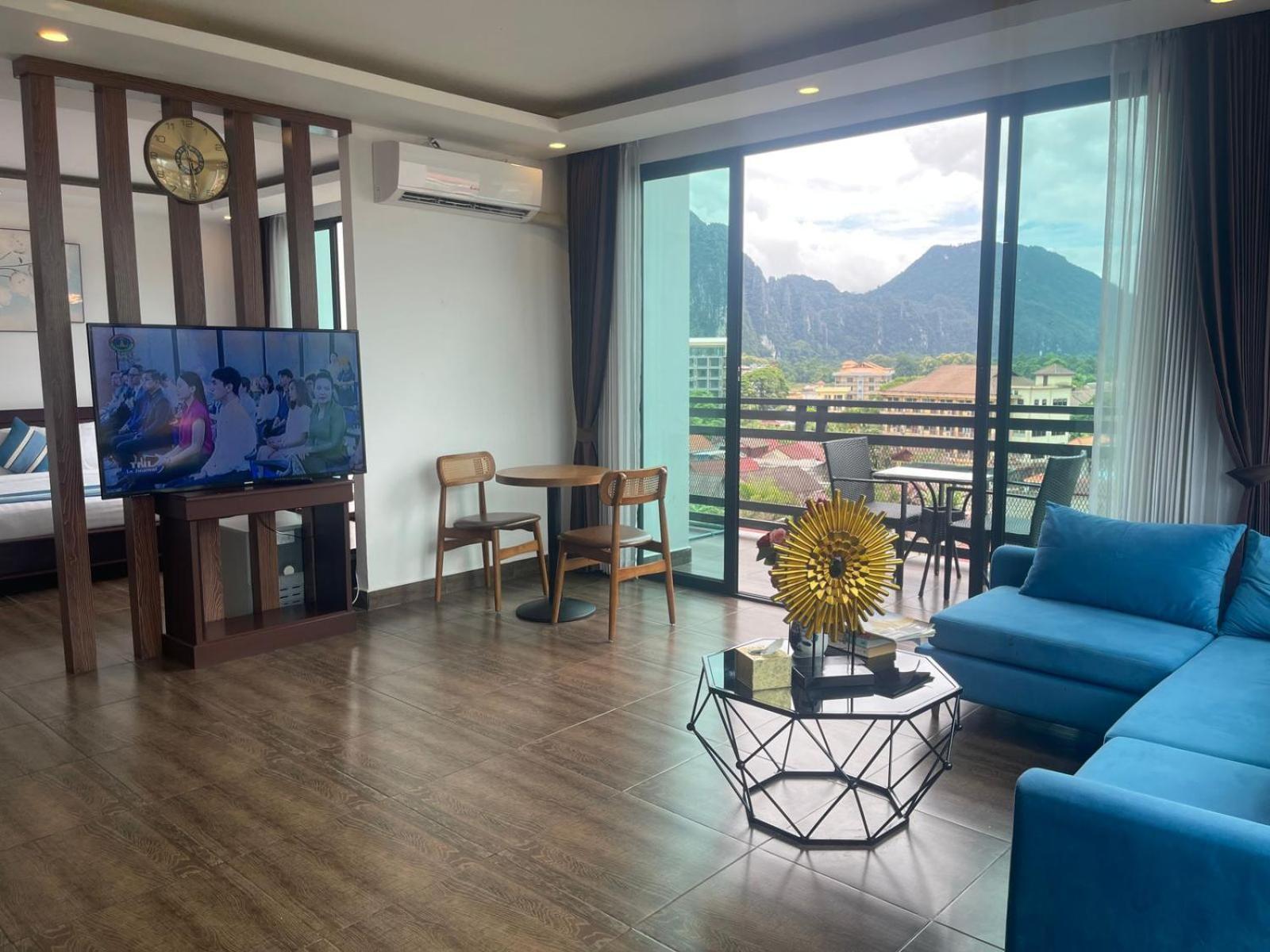 Vang Vieng Topview Hotel Eksteriør bilde